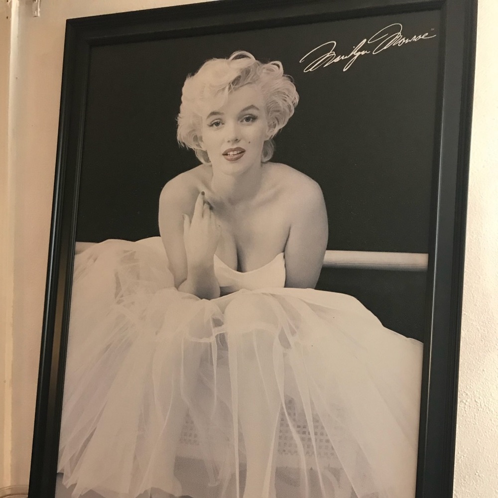 Marylin Monroe framed picture